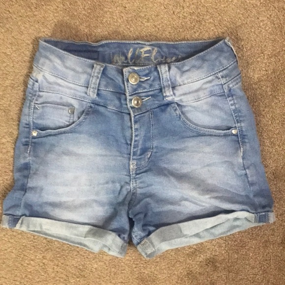 Wallflower Pants - Wallflower medium light blue Jean shorts